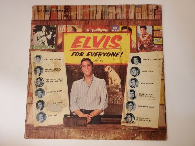 Elvis Presley Elvis for Everyone! vinyl record