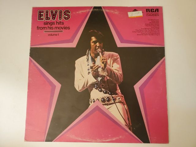 Elvis Presley Elvis Sings Hits from His Movies, Volume 1 vinyl record