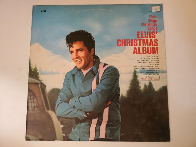 Elvis Presley Elvis' Christmas Album vinyl record