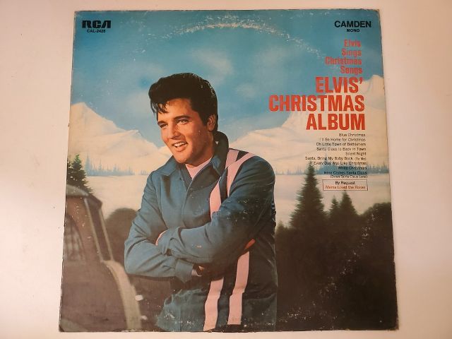 Elvis Presley Elvis' Christmas Album vinyl record