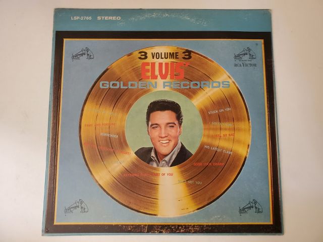 Elvis Presley Elvis' Golden Records Volume 3 vinyl record