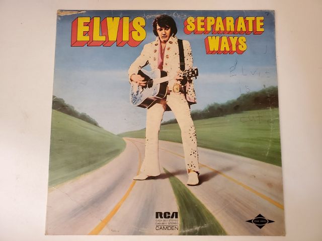Elvis Presley Separate Ways vinyl record