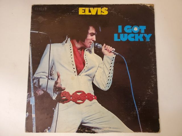 Elvis Presley I Got Lucky vinyl record