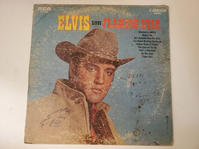 Elvis Presley Elvis Sings Flaming Star vinyl record