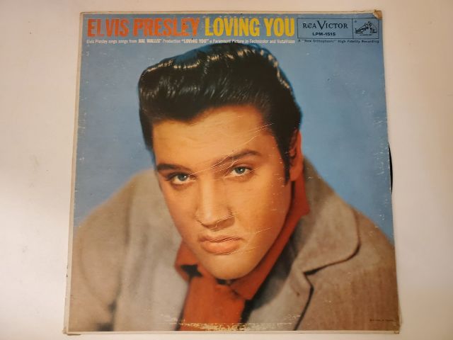 Elvis Presley Loving You vinyl record