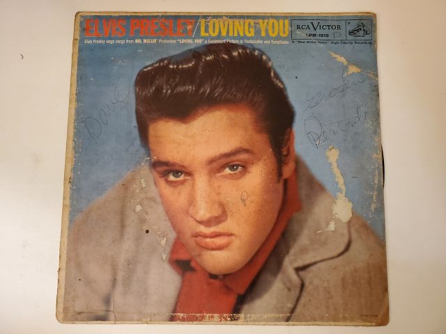 Elvis Presley Loving You vinyl record
