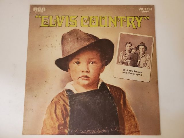 Elvis Presley Elvis Country vinyl record