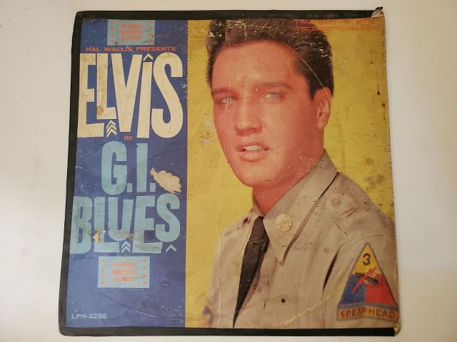 Elvis Presley G.I. Blues vinyl record