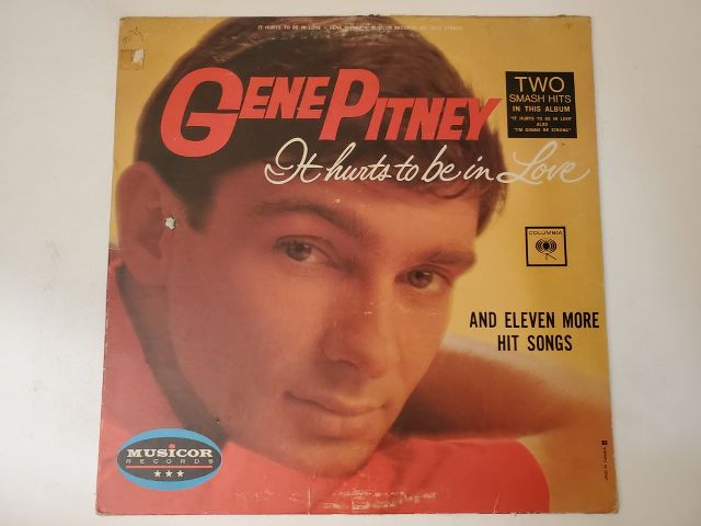 Gene Pitney It Hurts to Be in Love vinyl record
