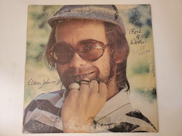 Elton John Rock of the Westies vinyl record