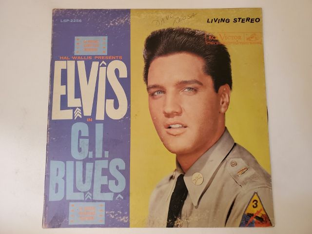 Elvis Presley G.I. Blues vinyl record