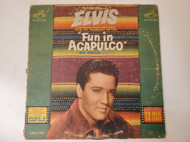 Elvis Presley Fun in Acapulco vinyl record