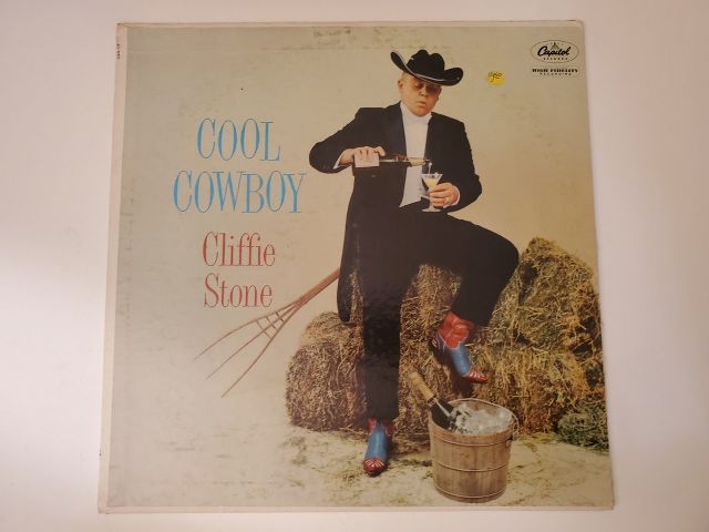 Cliffie Stone Cool Cowboy vinyl record
