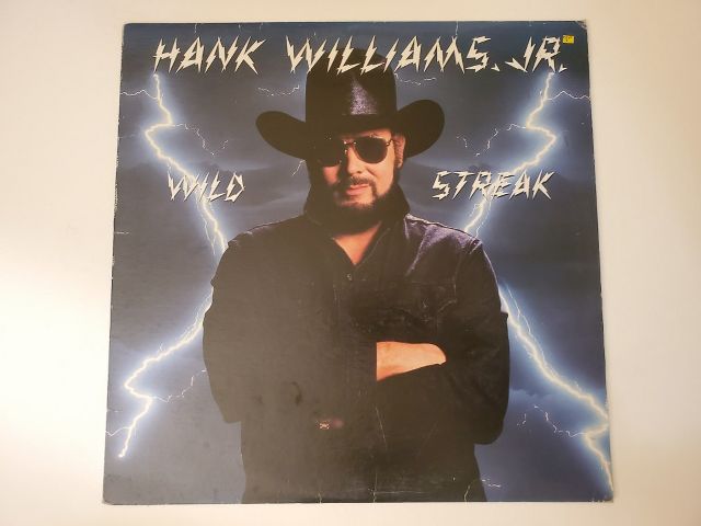 Hank Williams Jr Wild Streak vinyl record