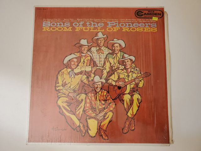 Sons of the Pioneers Room Full of Roses vinyl record