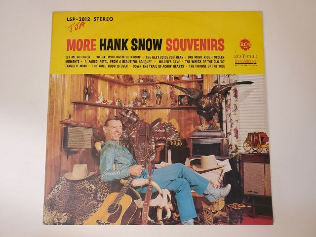 Hank Snow More Hank Snow Souvenirs vinyl record