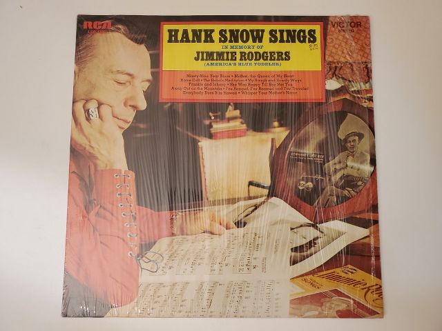 Hank Snow Hank Snow Sings in Memory of Jimmie Rodgers vinyl record