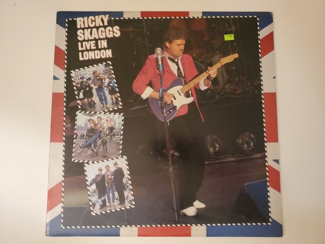 Ricky Skaggs Live in London vinyl record
