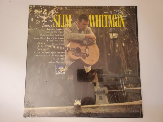 Slim Whitman Unchain Your Heart vinyl record