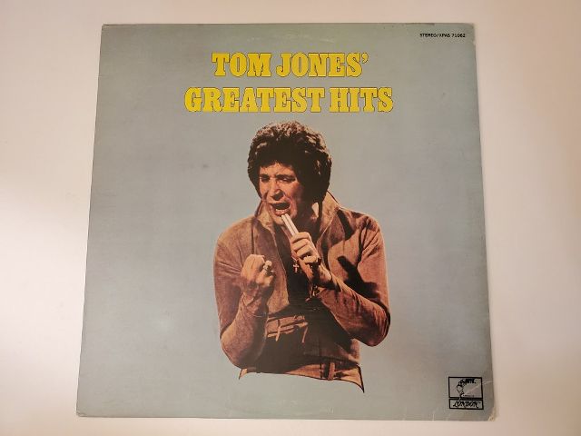 Tom Jones Greatest Hits vinyl record