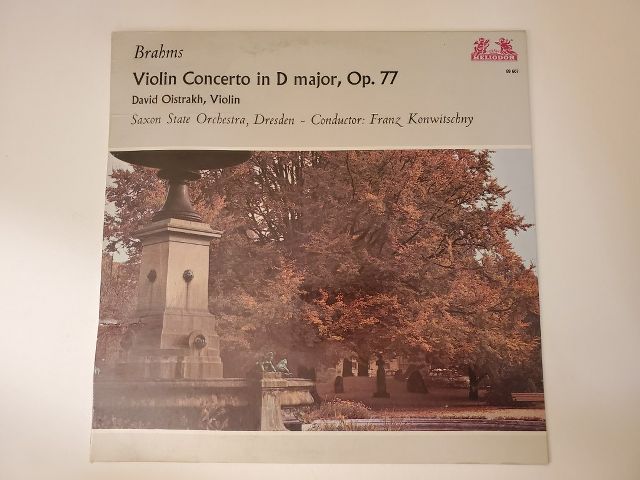 David Oistrakh Violin Concerto in D major, Op. 77 vinyl record