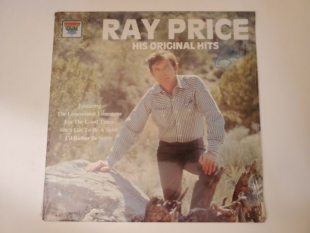 Ray Price His Original Hits vinyl record