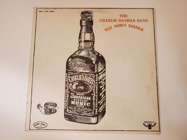 The Charlie Daniels Band Way Down Yonder vinyl record