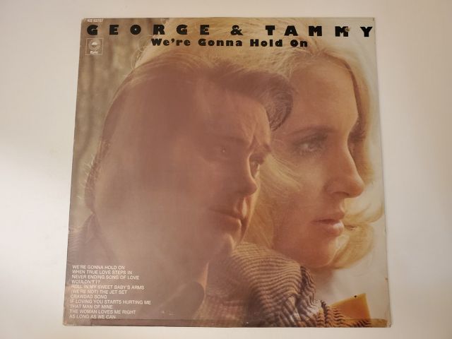George & Tammy We're Gonna Hold On vinyl record