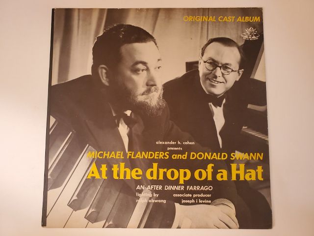 Michael Flanders and Donald Swann At the Drop of a Hat vinyl record