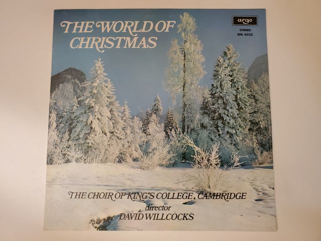 The Choir of King's College Cambridge The World of Christmas vinyl record
