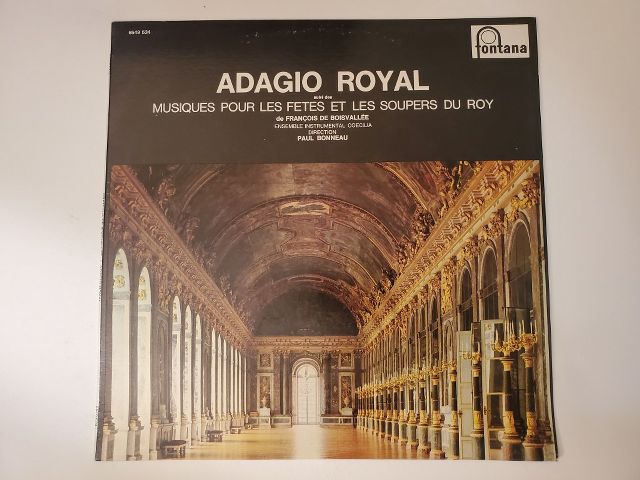 Fran?ois de Boisvall?e Adagio Royal vinyl record