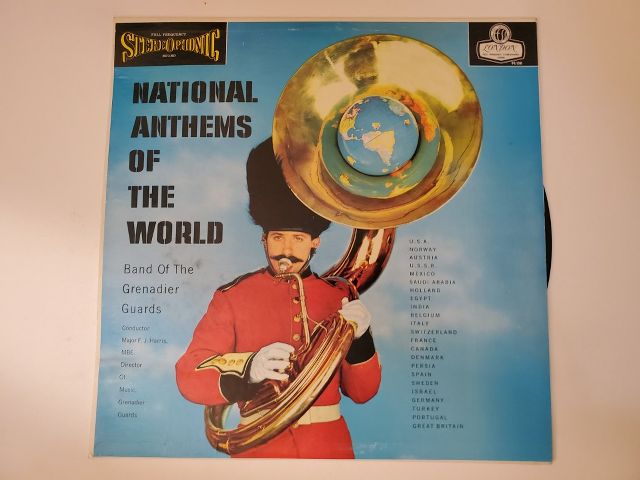 Band of the Grenadier Guards National Anthems of the World vinyl record