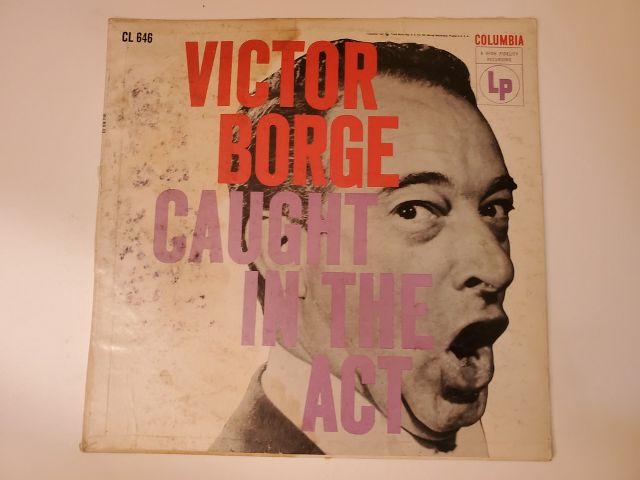 Victor Borge Caught in the Act vinyl record