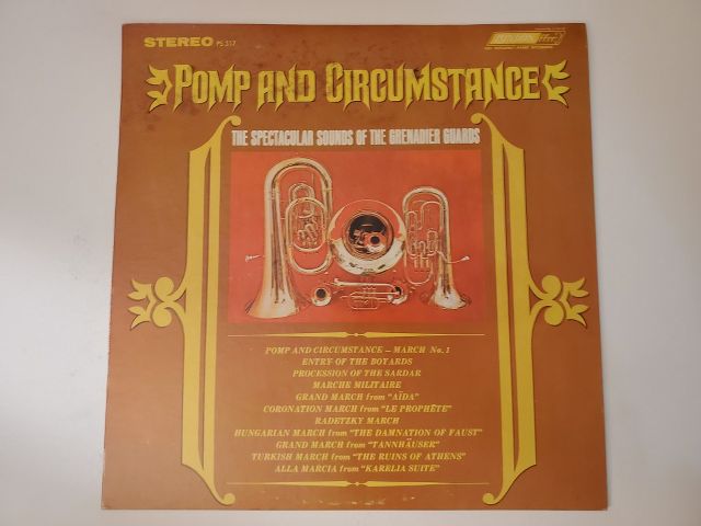 The Grenadier Guards Pomp and Circumstance vinyl record