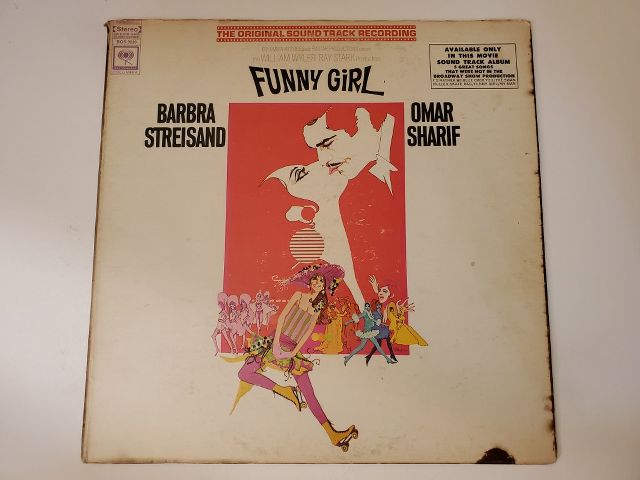 Barbra Streisand Funny Girl vinyl record