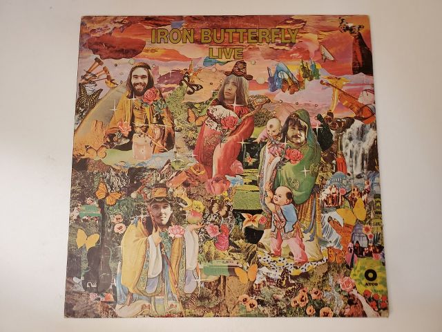 Iron Butterfly Live vinyl record