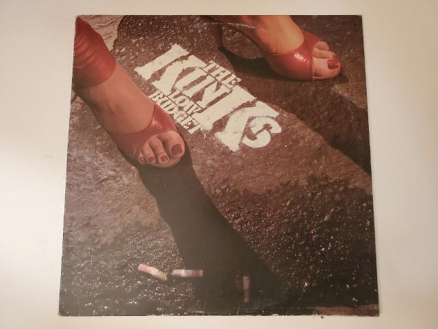 The Kinks Low Budget vinyl record