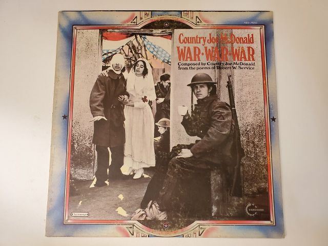 Country Joe McDonald War War War vinyl record