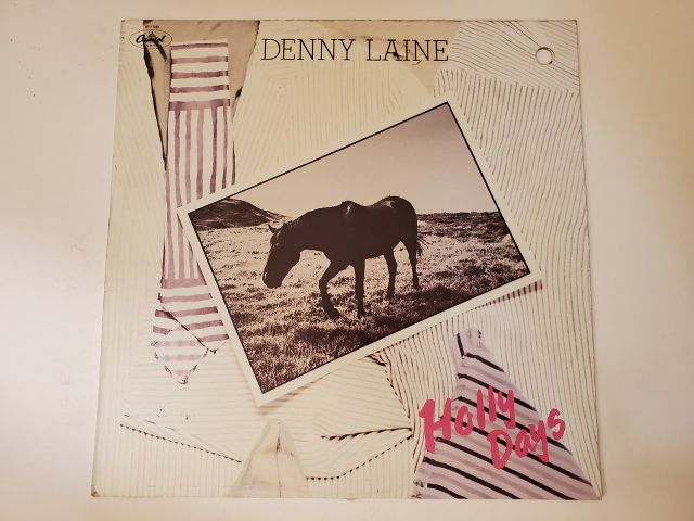 Denny Laine Holly Days vinyl record