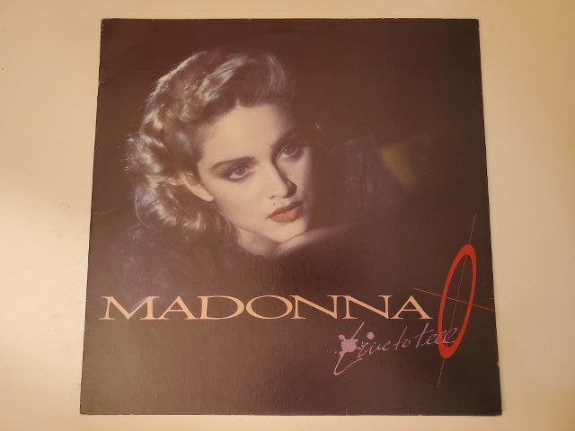 Madonna True Blue vinyl record
