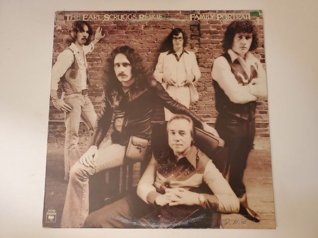 The Earl Scruggs Revue Family Portrait vinyl record