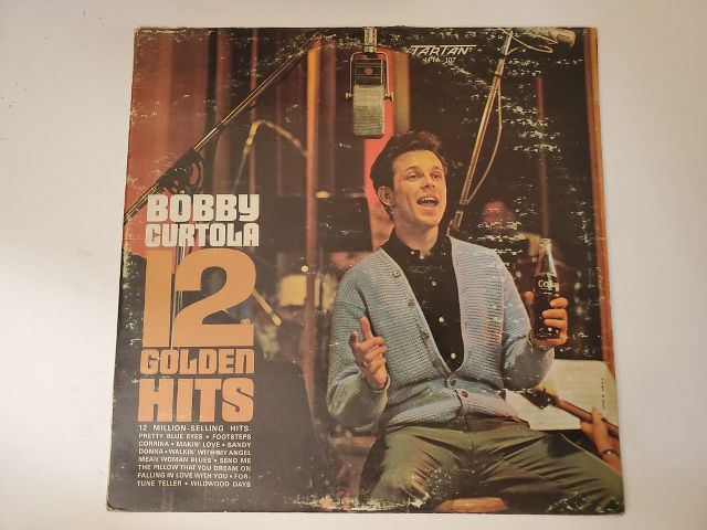 Bobby Curtola 12 Golden Hits vinyl record
