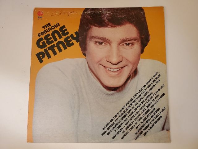 Gene Pitney The Fabulous Gene Pitney vinyl record
