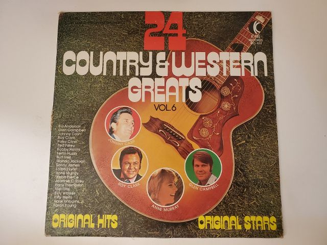 Various Artists 24 Country & Western Greats Vol. 6 vinyl record
