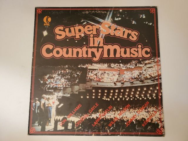 Various Artists Superstars in Country Music vinyl record