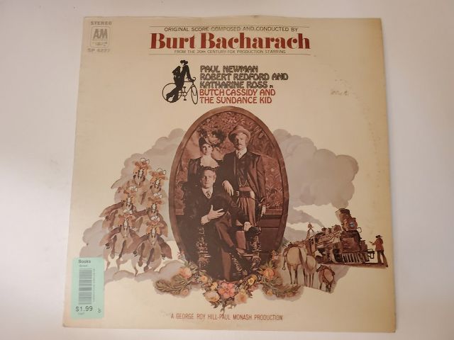 Burt Bacharach Butch Cassidy and the Sundance Kid (Original Score) vinyl record