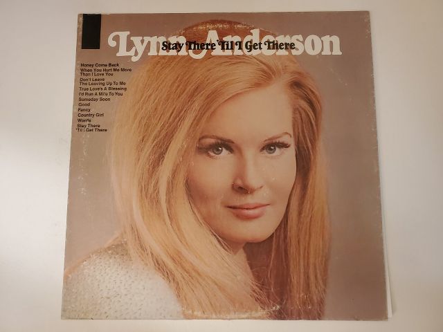 Lynn Anderson Stay There 'Til I Get There vinyl record