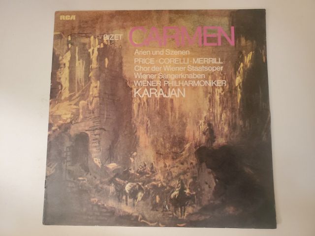 Herbert von Karajan, Wiener Philharmoniker Carmen: Arien und Szenen vinyl record