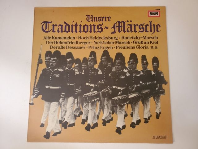 Unknown Unsere Traditions-M?rsche vinyl record