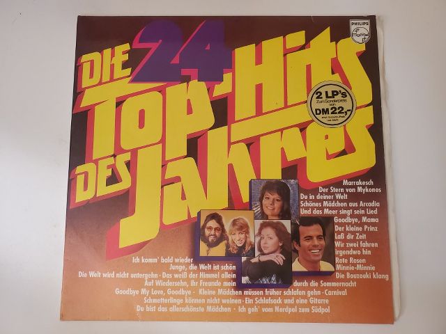 Various Artists Die 24 Top-Hits Des Jahres vinyl record